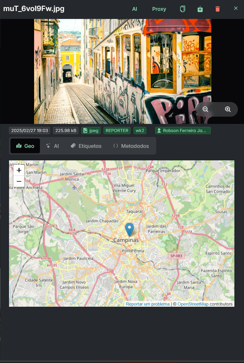 Metadatos de la Imagen